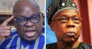 Your birthday message was irresponsible and you are ma.d – Fayose writes Obasanjo Your birthday message was irresponsible - Fayose renews feud with Obasanjo