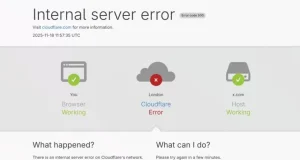 Cloudfare outage disrupts major Nigerian websites Cloudfare outage disrupts major Nigerian websites and X