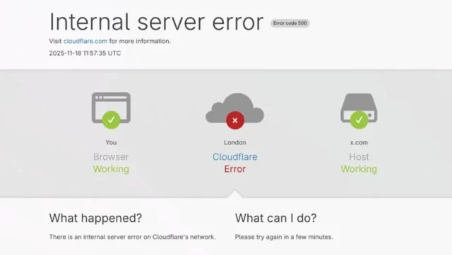 Cloudfare outage disrupts major Nigerian websites and X Cloudfare outage disrupts major Nigerian websites and X