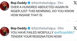 You have failed woefully. resign now, Falz tells Tinubu You have failed woefully. resign now, Falz tells Tinubu