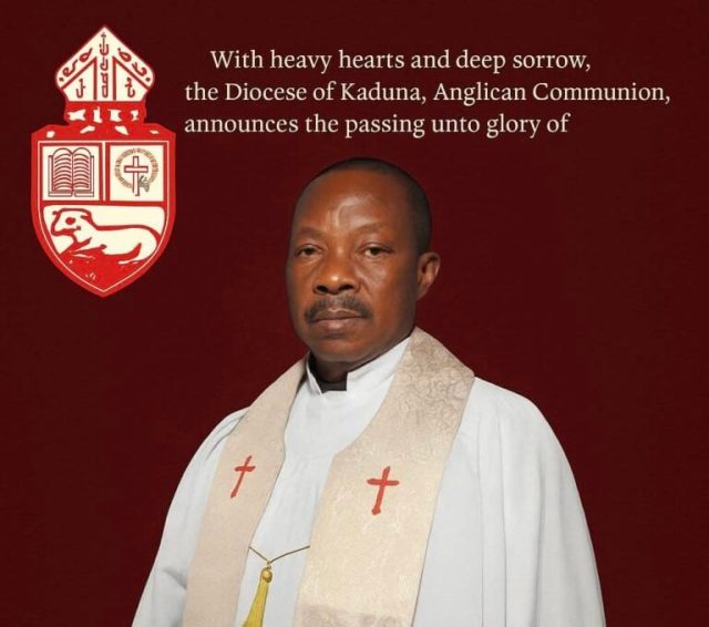 Abducted Anglican Priest, Edwin Achi d!es in captive