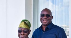 Fayose visits Obasanjo Fayose visits Obasanjo in Abeokuta