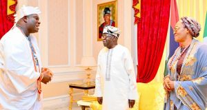 Ooni of Ife visits Tinubu at Lagos residence Ooni of Ife visits Tinubu at Lagos resident