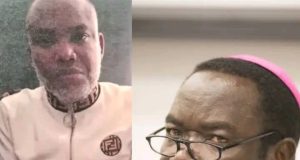 Bishop Kukah visits Nnamdi Kanu in Sokoto Prison Bishop Kukah visits Nnamdi Kanu in Sokoto Prison