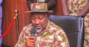 BREAKING: Defence Minister, Badaru resigns Defence Minister resigns