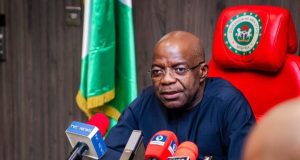 Governor Alex Otti’s convoy attacked by Gunmen Governor Alex Otti's convoy attacked by Gunmen