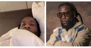 Fans worried as video of Burna Boy at the hospital surfaces online Burna Boy stirs reactions after receiving medical treatment