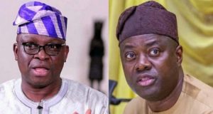 Fayose accuses Makinde of ”destroying” PDP structures in South-West FAYOSE MAKINDE