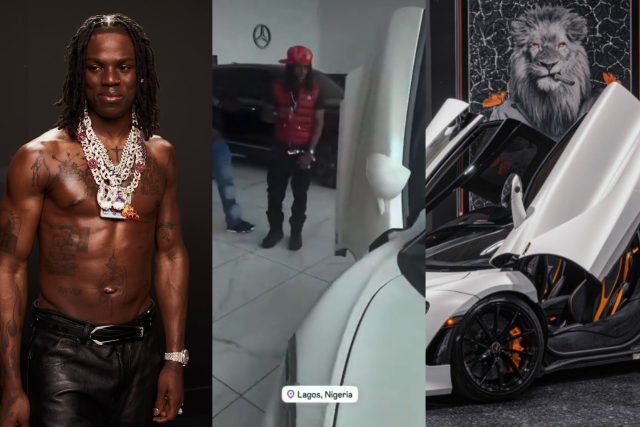 Rema acquires new McLaren Rema acquires new McLaren