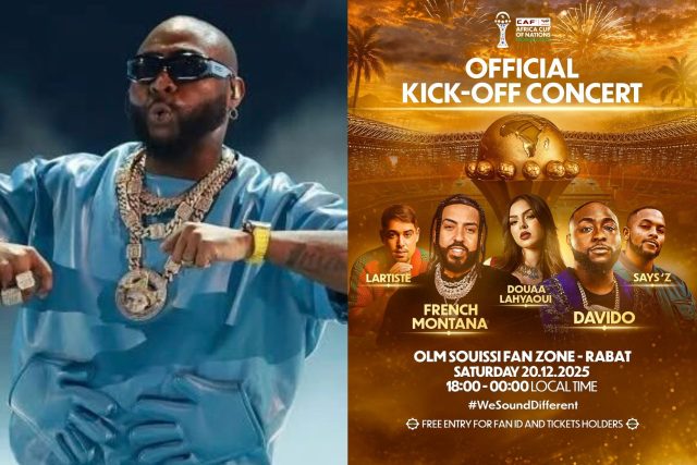 Davido to perform at AFCON 2025 opening concert Davido to perform at AFCON 2025 opening concert