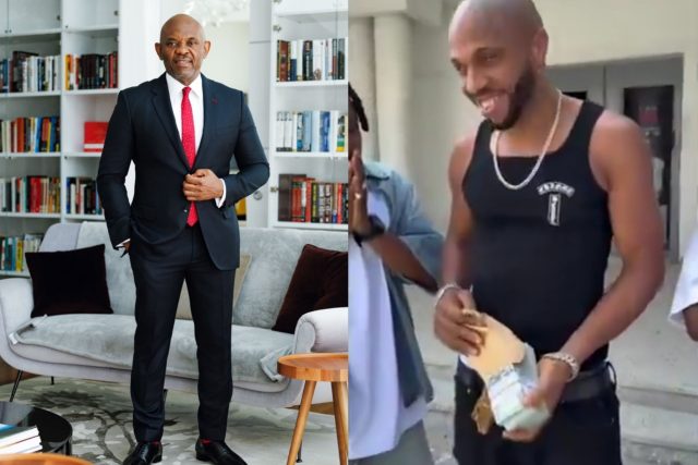 Tony Elumelu gifts Charles Okocha $50,000 Tony Elumelu gifts Charles Okocha $50,000
