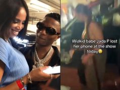Jada P’s phone stolen at Wizkid’s concert Jada P's phone stolen at Wizkid's concert