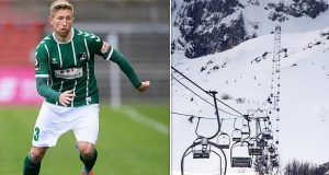 German footballer d!es after falling from cable car German footballer d!es after falling from cable car