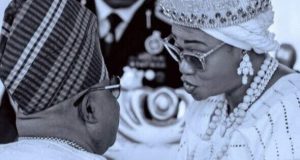 Remi Tinubu addresses backlash after scolding Adeleke at event Oluremi Tinubu addresses backlash after scolding Adeleke at event