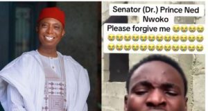 Ned Nwoko reacts after man apologizes for false accusation Ned Nwoko reacts after man apologizes for false accusation