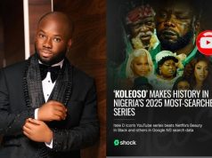 Itele’s ‘Koleoso’ tops Nigeria’s 2025 most searched series Itele rejoices as ‘Koleoso’ tops Nigeria’s 2025 most searched series