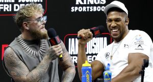Jake Paul prays for Anthony Joshua Jake Paul prays for Anthony Joshua