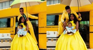 Kunle Remi celebrates FIRST Christmas with famiy Kunle Remi celebrates FIRST Christmas with famiy