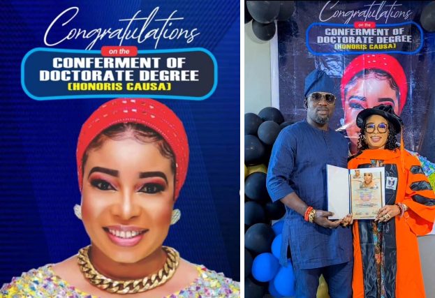 Lizzy Anjorin bags second Doctorate degree Lizzy Anjorin bags second Doctorate degree