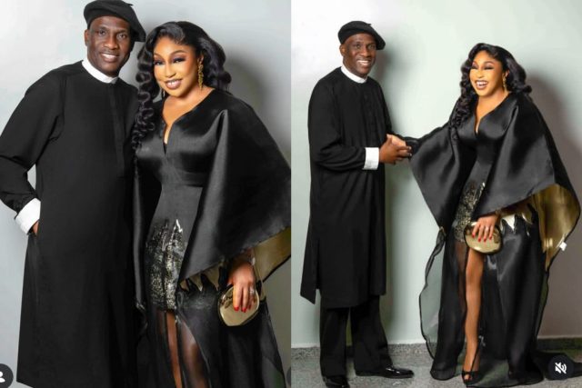 New photos of Rita Dominic & husband