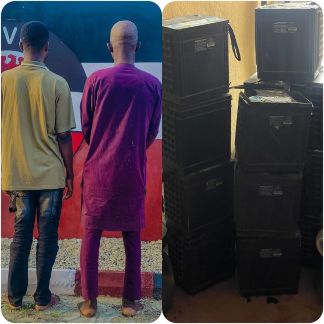 Osun NSCDC arrest two for telecommunications vandalism