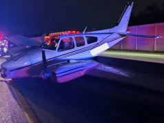 Plane crashes into traffic during emergency landing in Florida Plane crashes into traffic during emergency landing in Florida