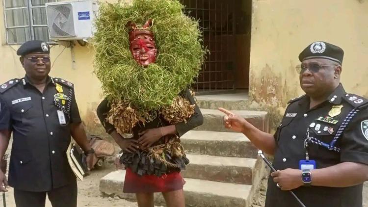 Akwa Ibom Police arrest masquerade after Governor's order