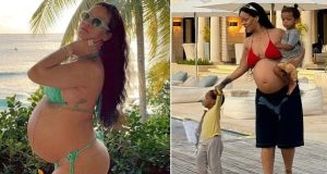 Rihanna shares previously unseen bikini snaps from her pregnancy Rihanna shares previously unseen bikini snaps from her pregnancy