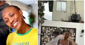 Korra Obidi stirs reactions after twerking at Fela’s grave Korra Obidi stirs reactions by twerking at Fela's grave