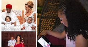 Regina Daniels slams Ned Nwoko over exposure of her kids online Regina Daniels slams Ned Nwoko over exposure of her kids online