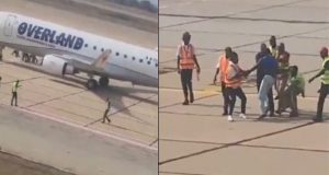 Suspected stowaway arrested after hiding in Aircraft tyres Suspected stowaway arrested for hiding in Aircraft compactment