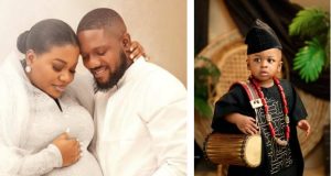 Sunmisola Agbebi’s son turns ONE Sunmisola Agbebi's son turns ONE