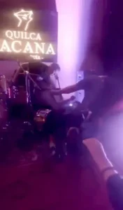 Singer ELECTROCUTED by microphone during gig