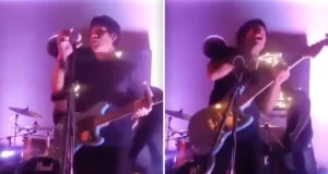 Singer ELECTROCUTED by microphone during gig says he’s taking a break from live performances Singer ELECTROCUTED by microphone during gig