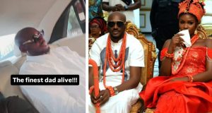 The finest dad alive, 2face’s wife hails him The finest dad alive, 2face’s wife hails him
