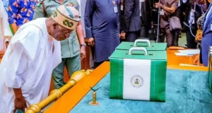 BREAKING: Tinubu presents N58.18 trillion for 2026 Budget BREAKING: Tinubu presents N58.18 trillion 2026 Budget
