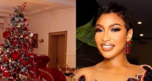 Tonto Dikeh is Christmas ready! Tonto Dikeh declares self Christmas ready after acquiring decorations