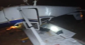 Four injured as Airplane crashes at Owerri airport Four injured as Airplane crashes at Owerri airport
