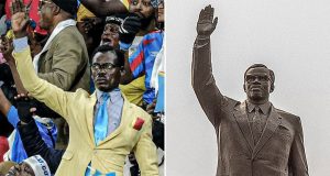 Dr Congo’s human statue becomes AFCON’s unforgettable supporter Dr Congo's human statue becomes AFCON's unforgettable supporter