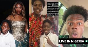 Tiwa Savage’s son, Jamil meets IshowSpeed Tiwa Savage's son, Jamil meets IshowSpeed