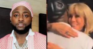 Davido meets France first Lady, Macron Brigitte Davido meets France first Lady, Macron Brigitte