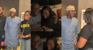 Funke Akindele shares moment with Sanwo-Olu Funke Akindele shares moment with Sanwo-Olu