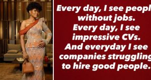 I see people without jobs, impressive CVs, yet companies are still struggling to hire good people – Mary Njoku I see people without jobs, impressive CVs, yet companies are still struggling to hire good people – Mary Njoku