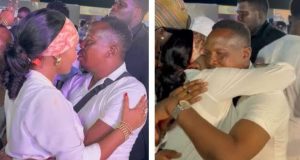 Iyabo Ojo and colleague, Baraka’s coziness at event stirs reactions Iyabo Ojo and colleague, Baraka's coziness at event stirs reactions