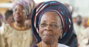 Former Ogun first Lady, Lucia Onabanjo d!es at 100 Former Ogun first Lady, Lucia Onabanjo d!es at 100