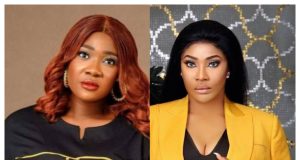 Mercy Johnson reportedly arrests Angela Okorie Mercy Johnson reportedly arrests Angela Okorie