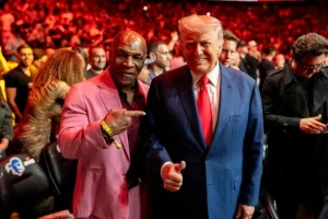 Mike Tyson hands Trump personal letter from Diddy begging for pardon