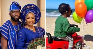Olayinka Solomon celebrates son @ ONE Olayinka Solomon celebrates son @ ONE