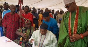 Olubadan ignores Alaafin’s greeting at Oyo interfaith gathering Olubadan ignores Alaafin’s greeting at Oyo interfaith gathering