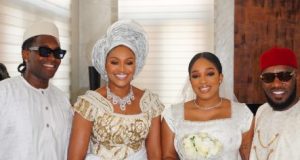 Photos from JayJay Okocha’s daughter ‘s civil wedding Photos from JayJay Okocha's daughter's Civil Wedding